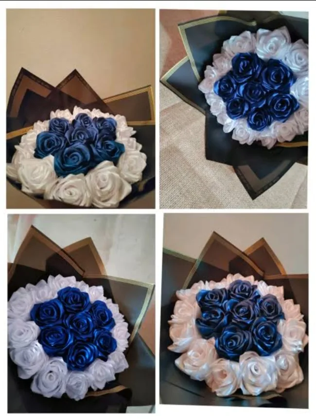 🌸💖 بوكيه ورد ستان هاند ميد من بوكسيلا 💖🌸  الرقة والشياكة في بوكيه واحد 🥹🎀 ورد ستان معمول بحب وإتقان، يفضل معاكي ذك