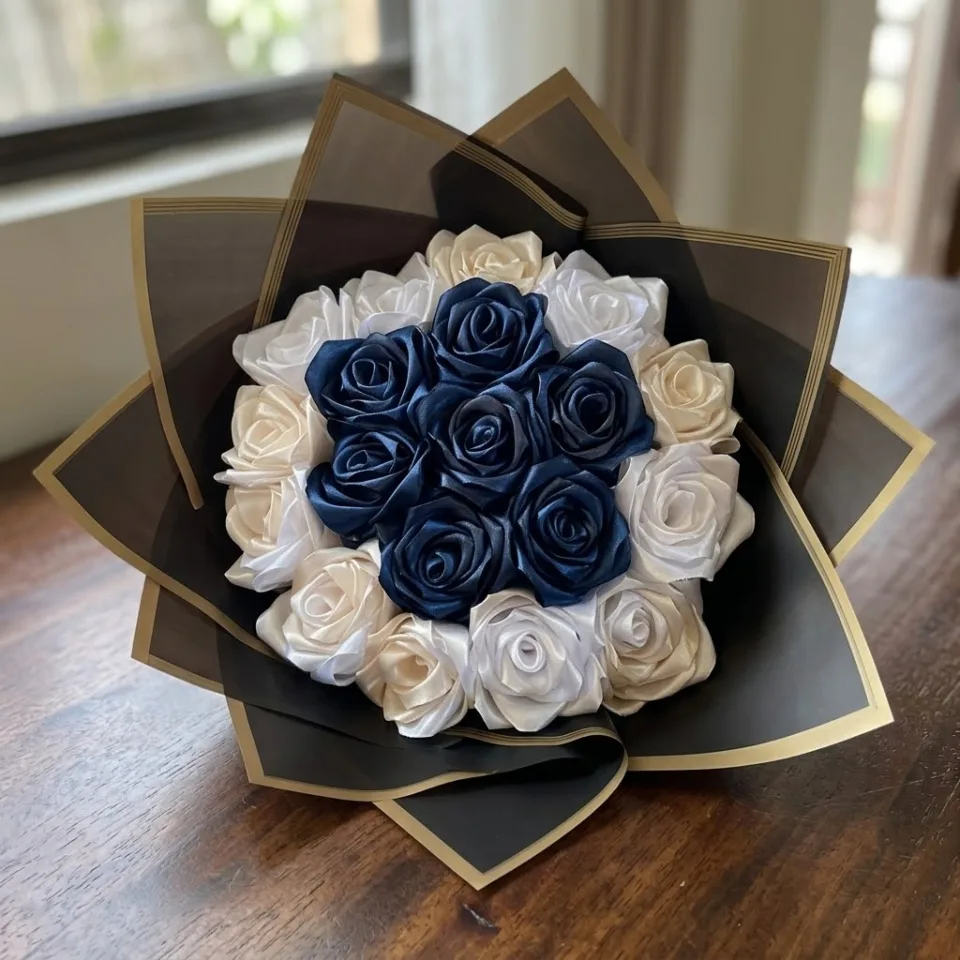 🌸💖 بوكيه ورد ستان هاند ميد من بوكسيلا 💖🌸  الرقة والشياكة في بوكيه واحد 🥹🎀 ورد ستان معمول بحب وإتقان، يفضل معاكي ذك